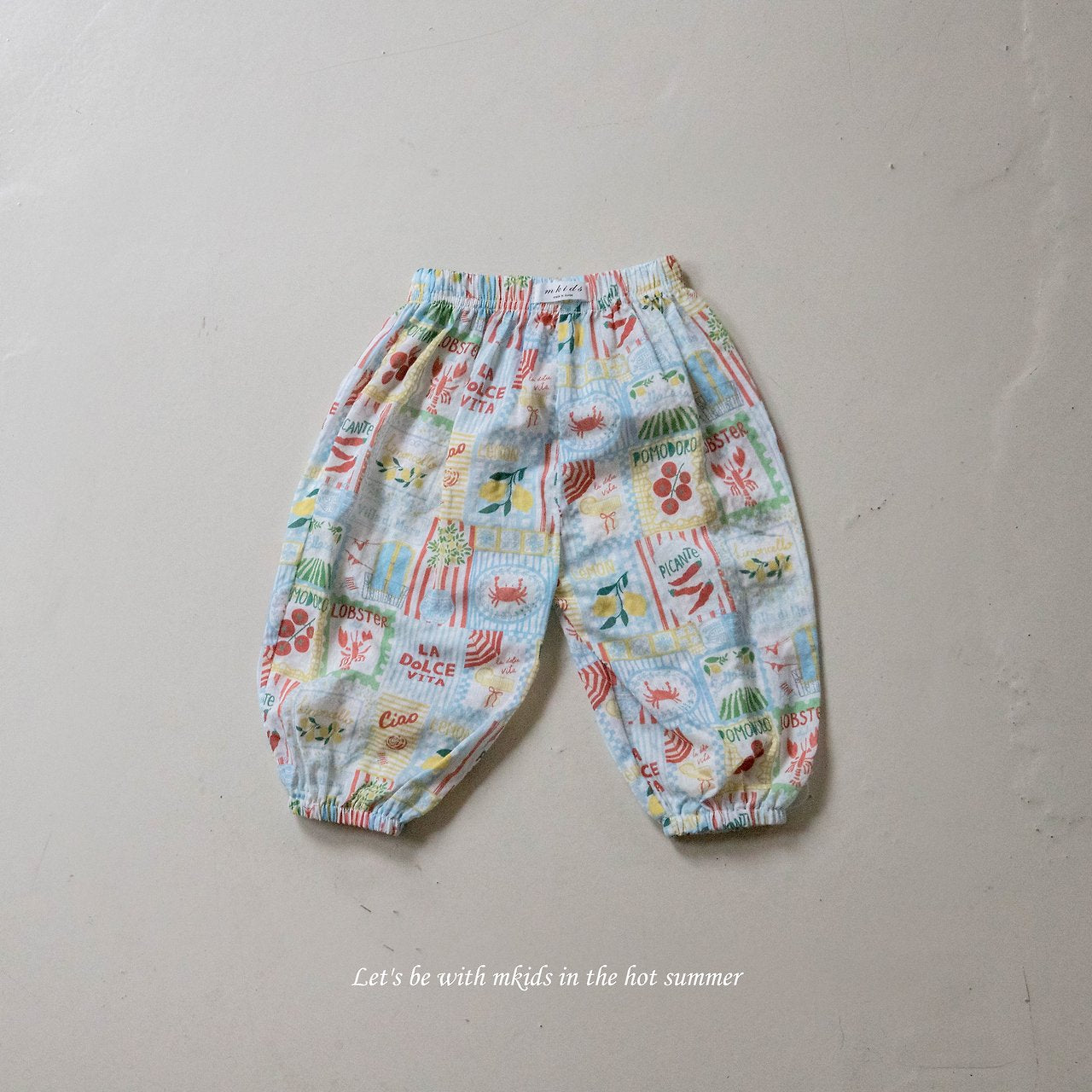 ［mkids］Multi bonbon pants