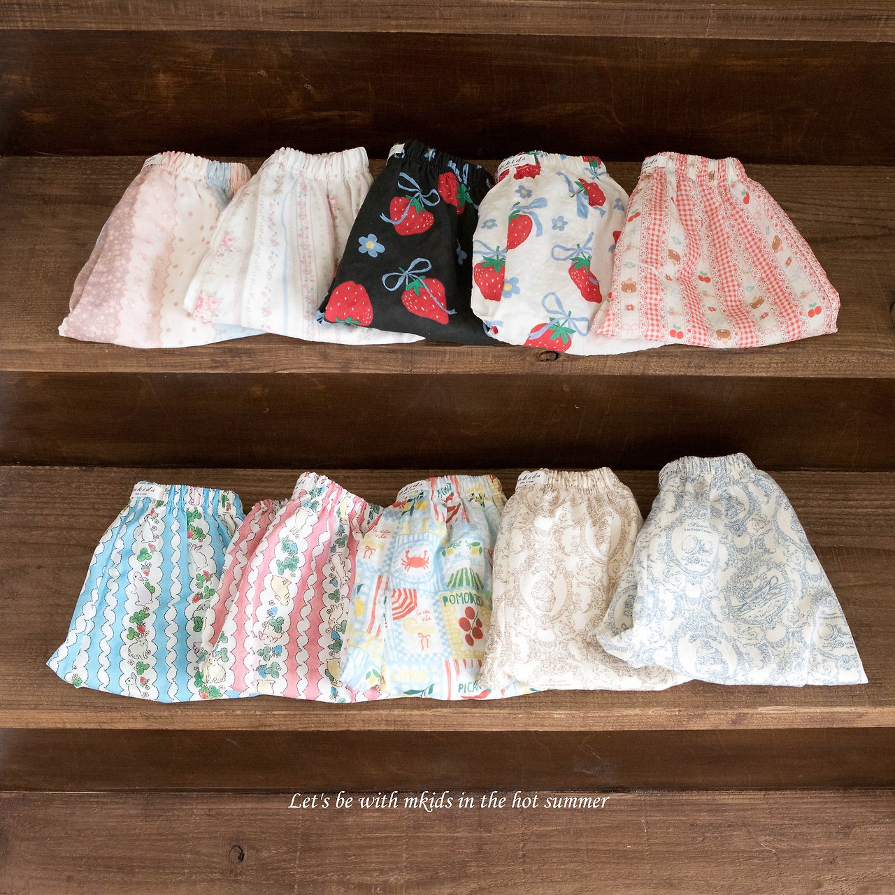 ［mkids］Multi bonbon pants