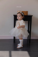 ［mkids］Maple lace bolero