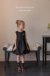 ［mkids］Rose balloon one-piece