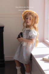 ［mkids］Amore lace collar one-piece