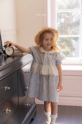 ［mkids］Amore lace collar one-piece