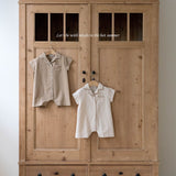 ［mkids］Mayo linen collar suit