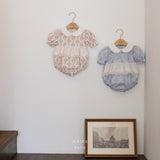 ［mkids］Amore lace collar rompers