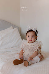 ［mkids］Amore lace collar rompers