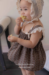 ［mkids］Bell frill rompers
