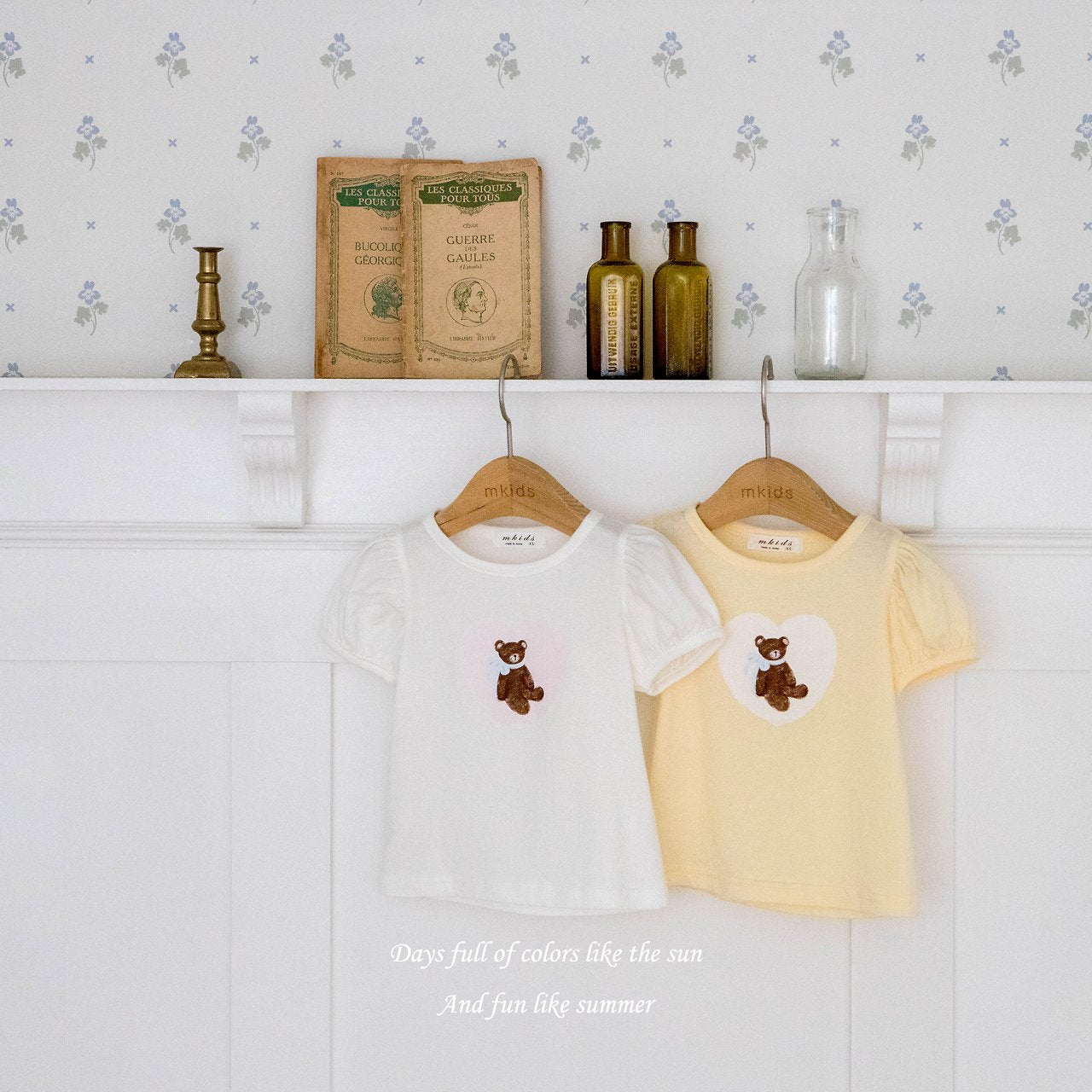 ［mkids］Love bear tee