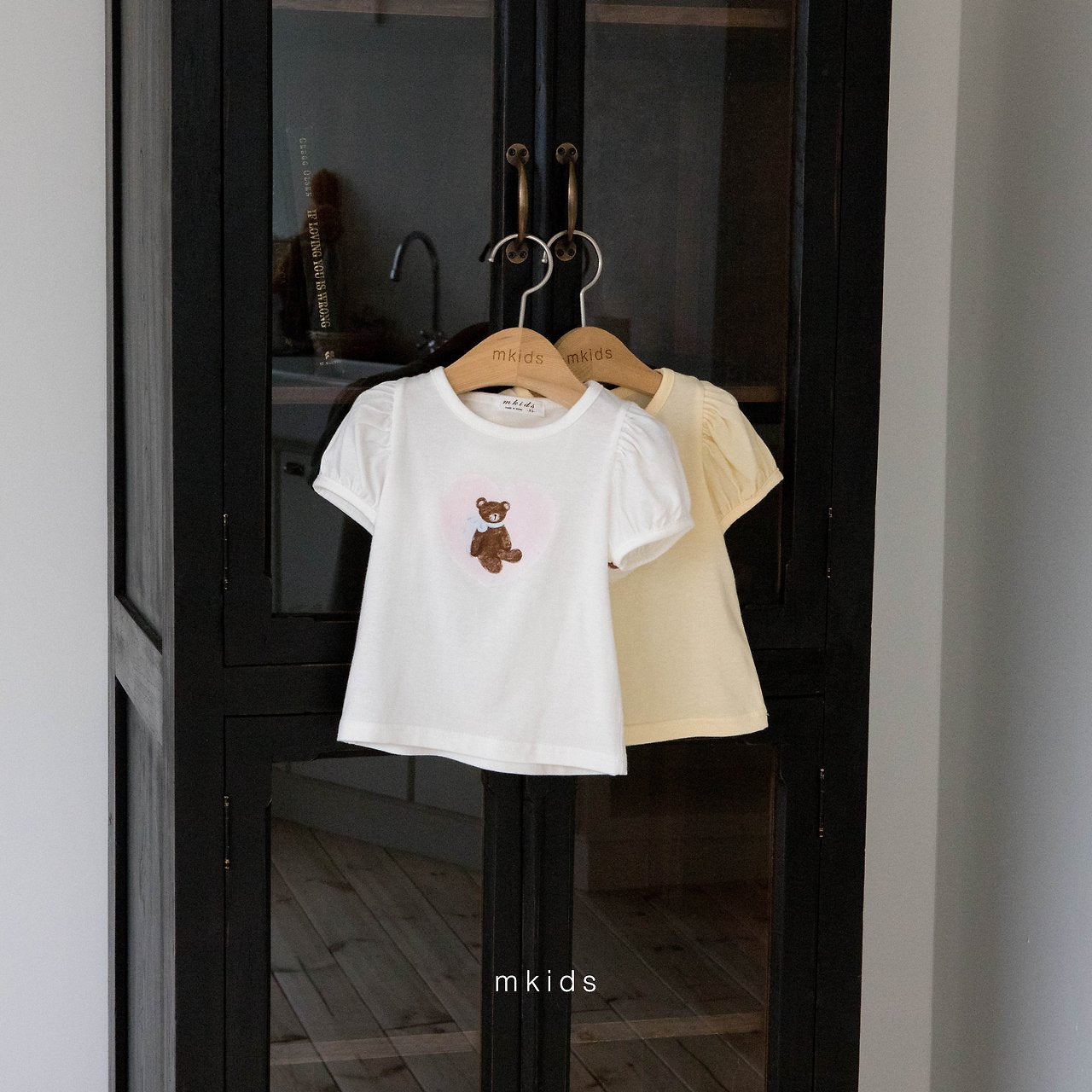 ［mkids］Love bear tee