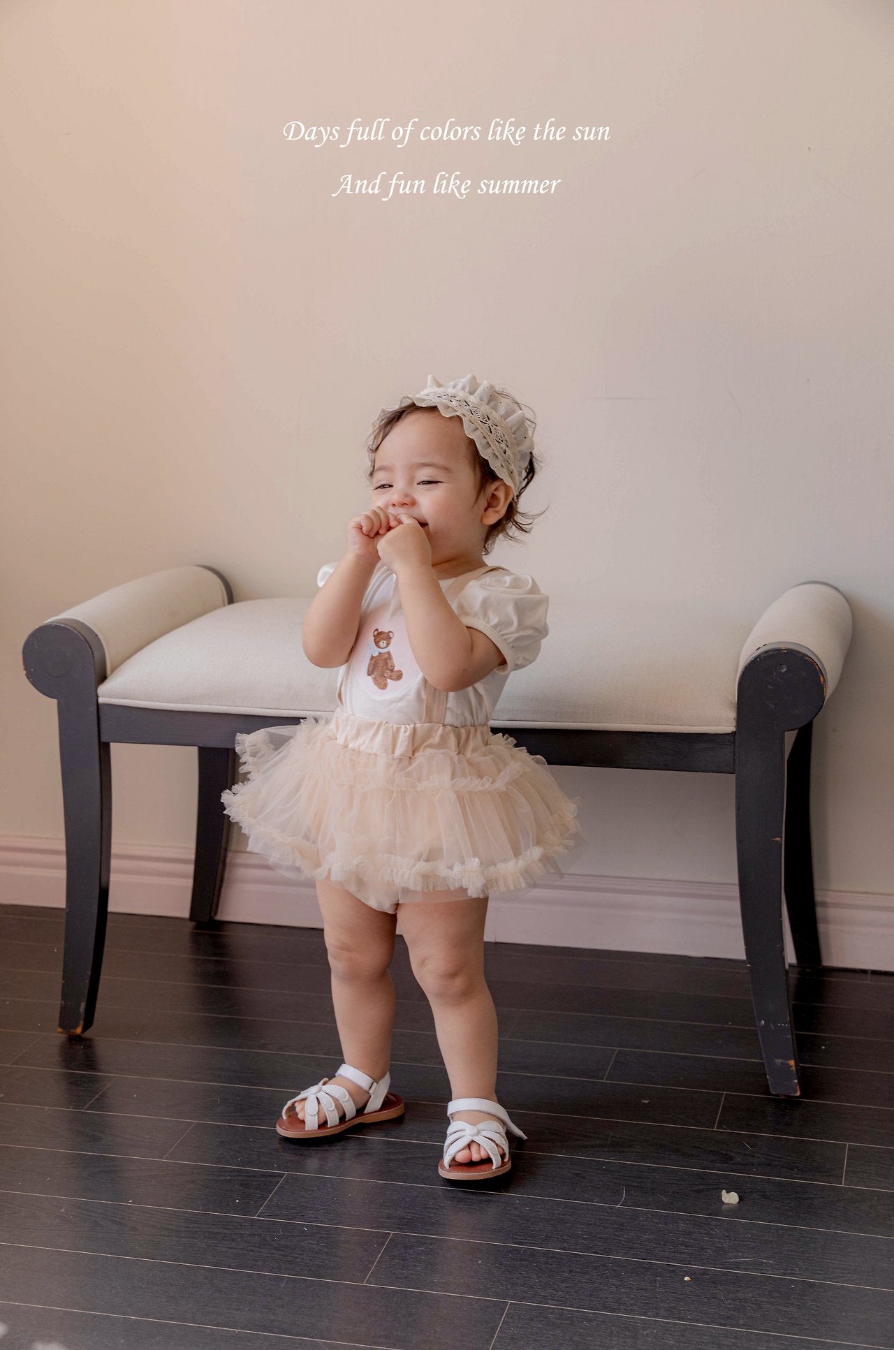 ［mkids］Love bear tee