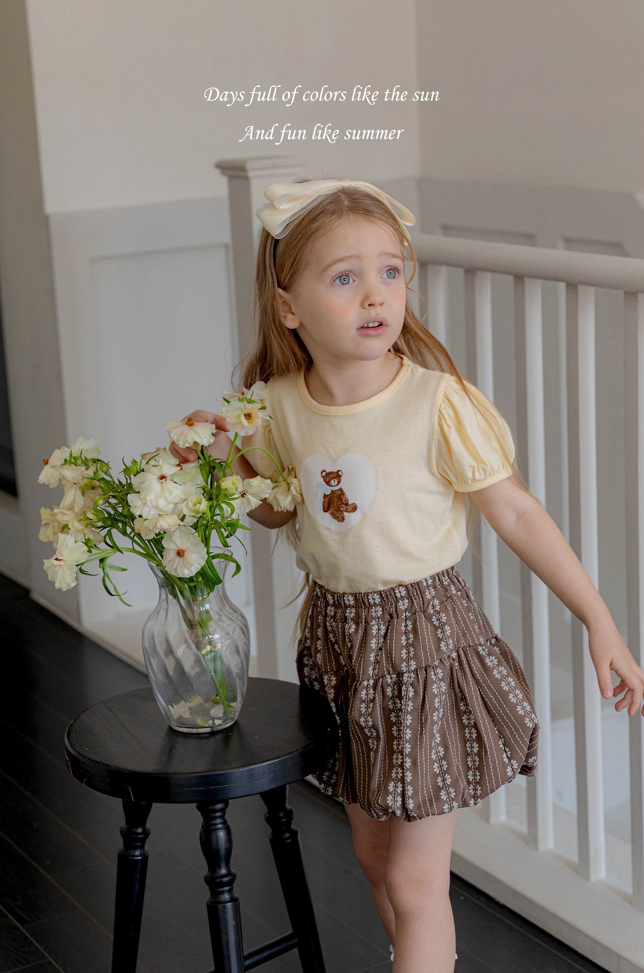 ［mkids］Love bear tee