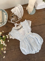 ［marron］Bell frill rompers