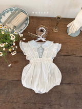 ［marron］Bell frill rompers