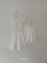 ［aladin］Shirring one-piece (mom)