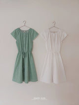 ［aladin］Shirring one-piece (mom)