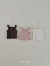 ［aladin］Lace frill sleeveless tops