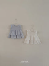 ［aladin］Tiererd wing blouse