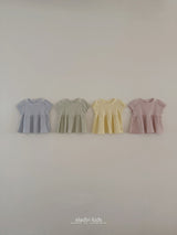 ［aladin］Signatuer rib mellow blouse
