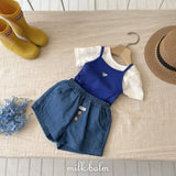 ［milk balm］Elloi denim short pants