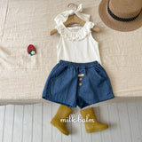 ［milk balm］Elloi denim short pants