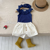 ［milk balm］Elloi button short pants