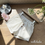 ［milk balm］Elloi button short pants