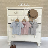［milk balm］Sailor tie stripe tops