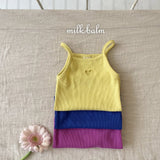 ［milk balm］Heart rib camisole