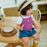 ［milk balm］Heart rib camisole