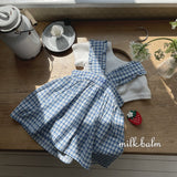 ［milk balm］Cross eyelet tee