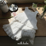［milk balm］Pure panching blouse