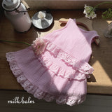 ［milk balm］Pure panching blouse
