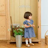 ［milk balm］Provence embroidery one-piece
