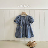 ［milk balm］Provence embroidery one-piece