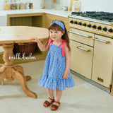 ［milk balm］Coco smocking one-piece