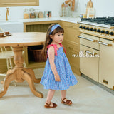 ［milk balm］Coco smocking one-piece