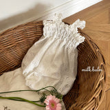 ［milk balm］Panching smock suit