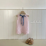 ［milk balm］Blanc ribbon suit