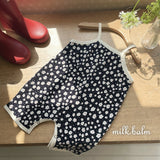 ［milk balm］Flower pleats suit