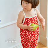 ［milk balm］Flower pleats suit