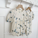 ［milk balm］Lillian rompers