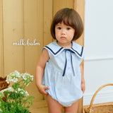 ［milk balm］Chloe sailor rompers