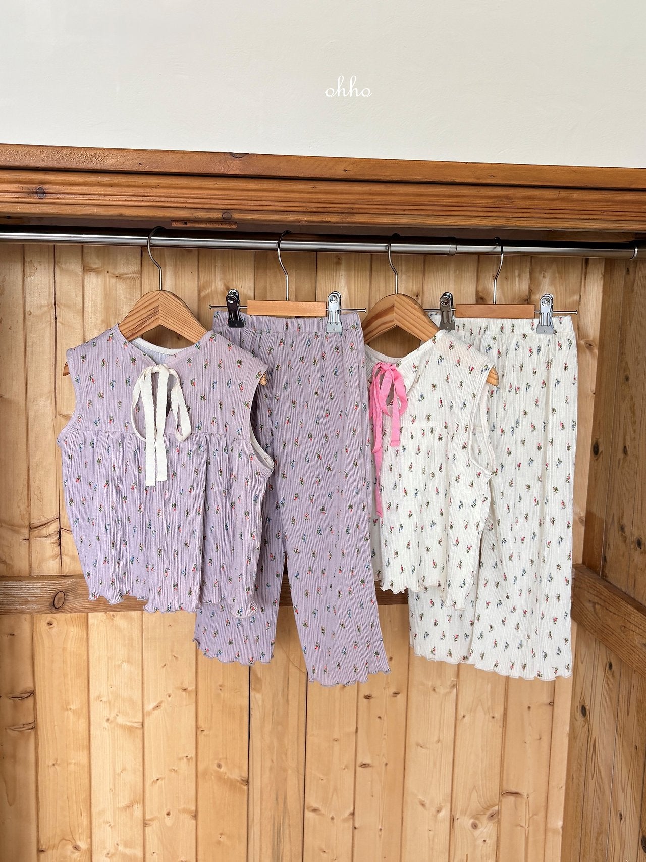 ［ohho］Mare pleats blouse