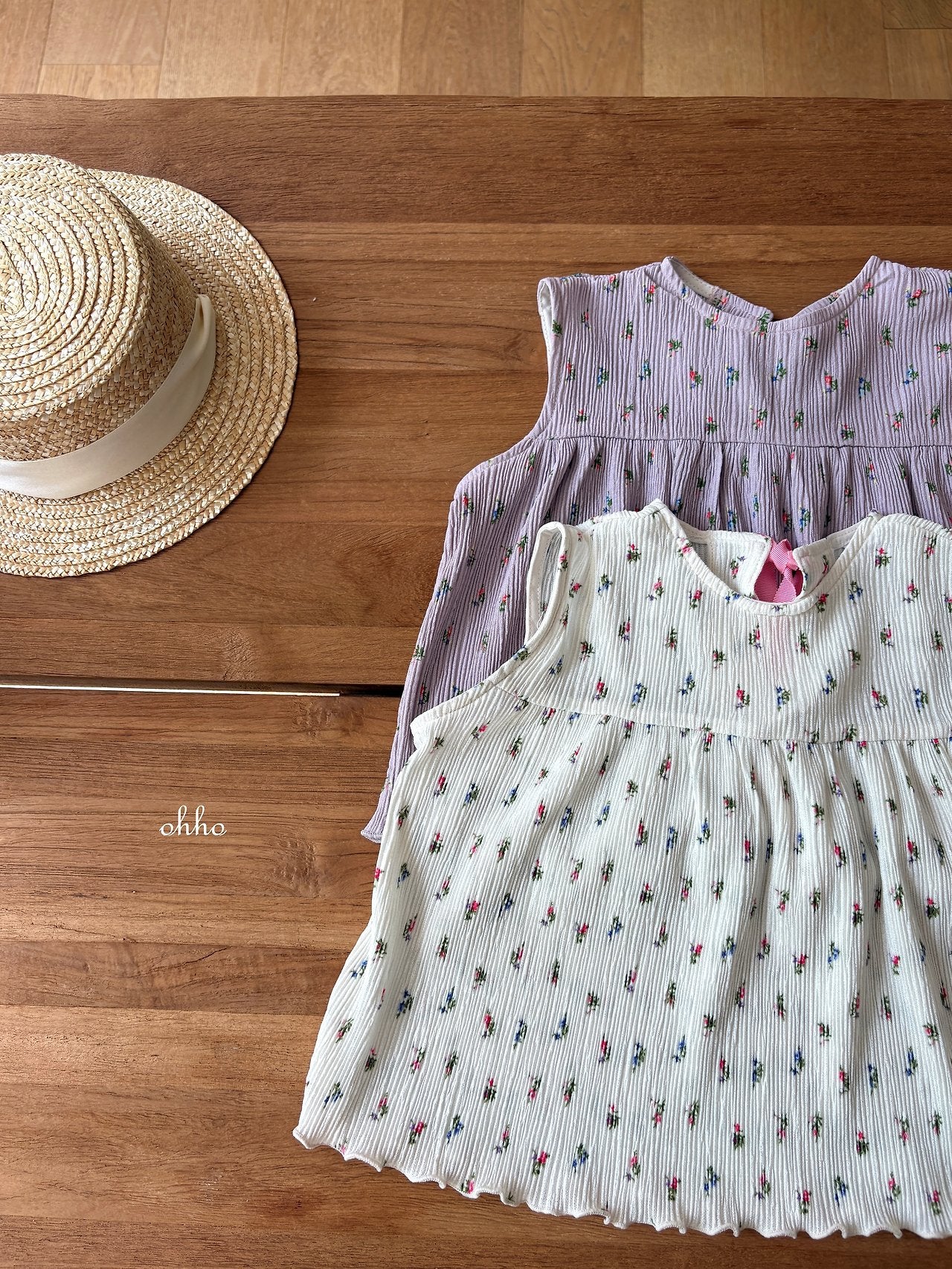 ［ohho］Mare pleats blouse