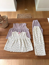 ［ohho］Mare pleats blouse