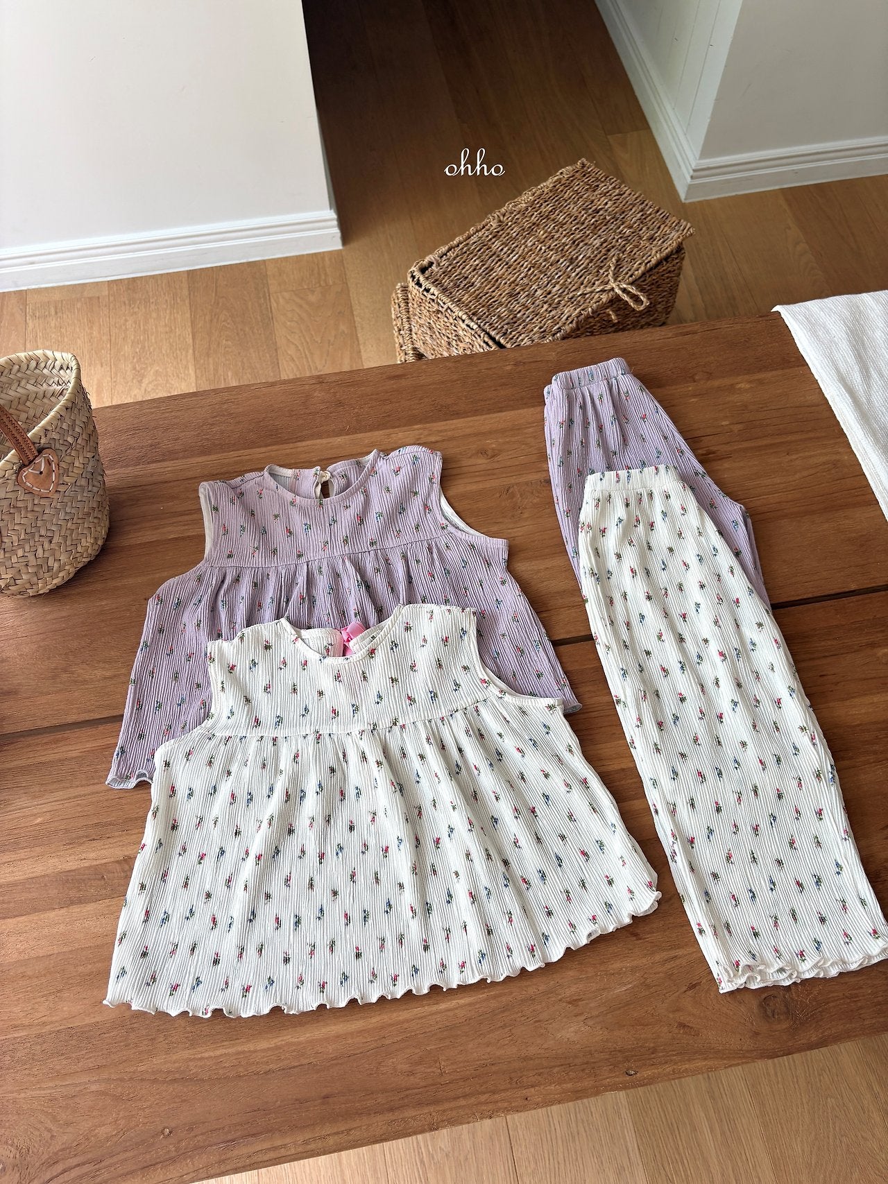［ohho］Mare pleats blouse