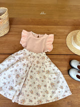 ［ohho］Rose wide pants