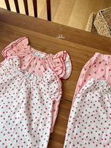 ［ohho］Berry berry blouse