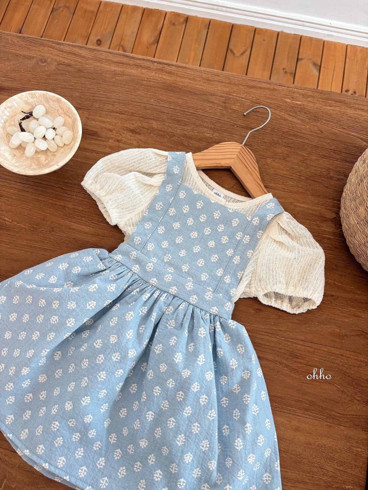 ［ohho］French short cardigan