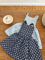 ［ohho］Mone suspender skirt