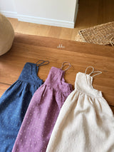 ［ohho］Pompom camisole one-piece